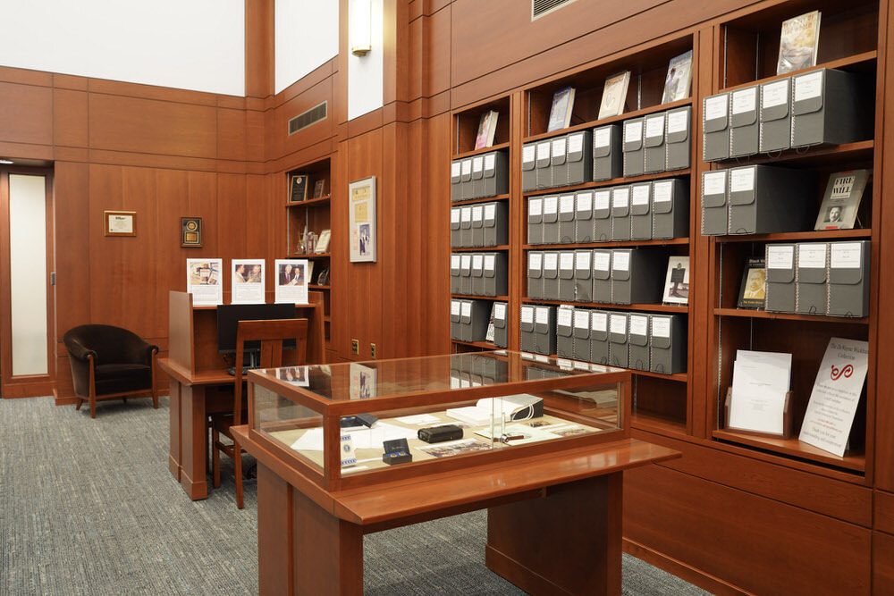 DeWayne Wickham Collection room with storage boxes