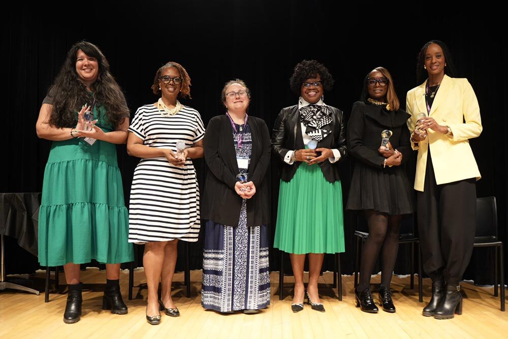 Women in Workforce Luncheon - group of 6 standing